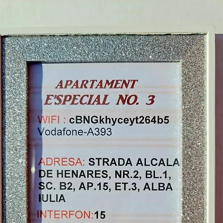 Apartament E'Special No3 Alba Iulia Exterior photo